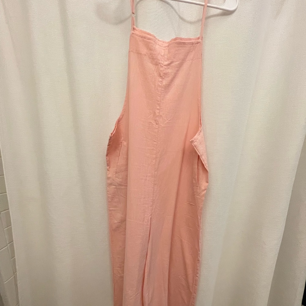 small pink romper